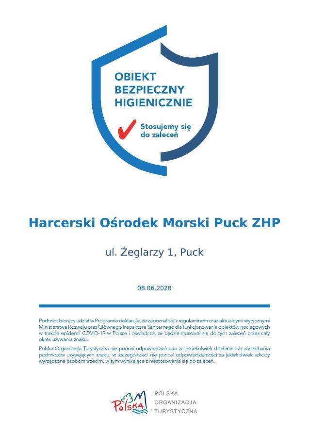 Dom Zeglarza Apartment Puck Bagian luar foto